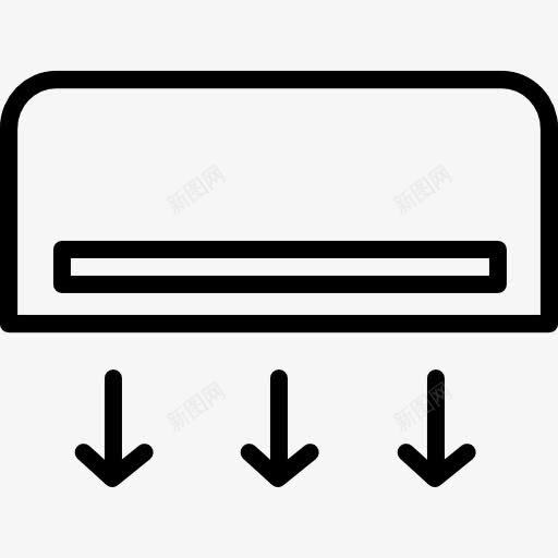 空调图标png_新图网 https://ixintu.com 家庭自动化 工艺 技术 智能家居 汽车空调 空调