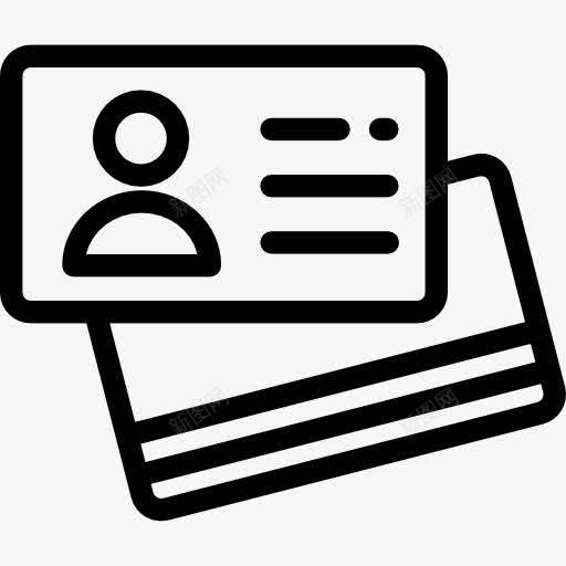 名片图标png免抠素材_新图网 https://ixintu.com 业务 允许通行 名片 商业和金融 身份证 身份证图例 身份识别 车辆通行证 通行证