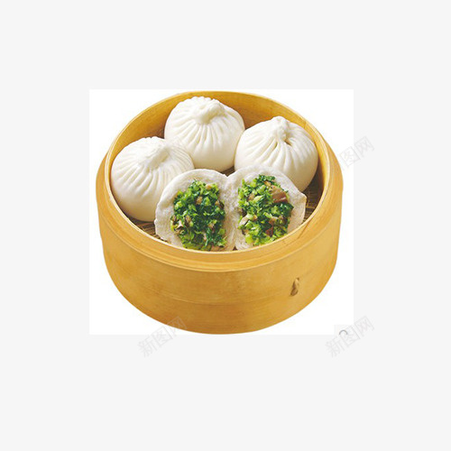 产品实物香菇青菜包png免抠素材_新图网 https://ixintu.com 产品 产品实物香菇青菜包 包子食物 实物 青菜包 香菇
