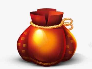 卡通红包福袋福包png免抠素材_新图网 https://ixintu.com 卡通 红包
