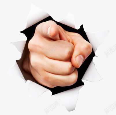 捅破纸张的手实物图png免抠素材_新图网 https://ixintu.com 人手 实物图 左右手 手势 指向 捅破 白纸 简图 纸箱