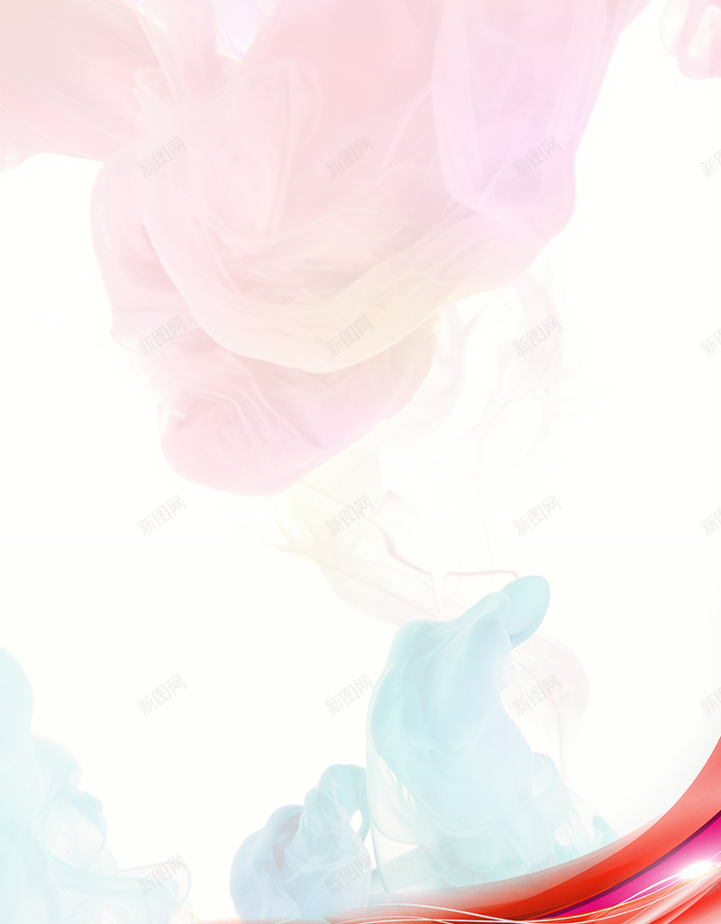 彩色H5背景psd设计背景_新图网 https://ixintu.com H5 h5 云朵 彩色 梦幻 浪漫 红色光效 背景