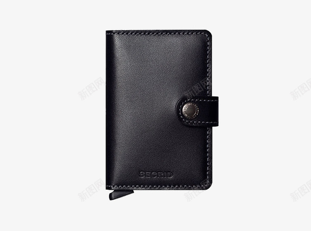 迷你钱包png免抠素材_新图网 https://ixintu.com Miniwallet 卡包 原皮名片夹 塞卡瑞迪 钱包 黑色