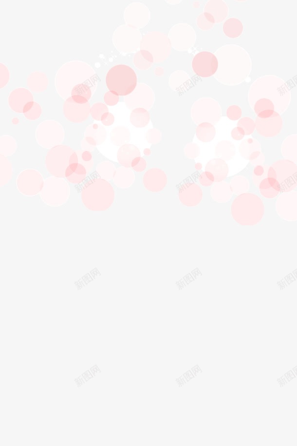 粉色圆点小清新装饰背景图png免抠素材_新图网 https://ixintu.com 圆点 小清新 粉色 背景图 装饰