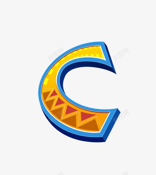 长颈鹿字母cpng免抠素材_新图网 https://ixintu.com 公路 立体 长颈鹿字母数字