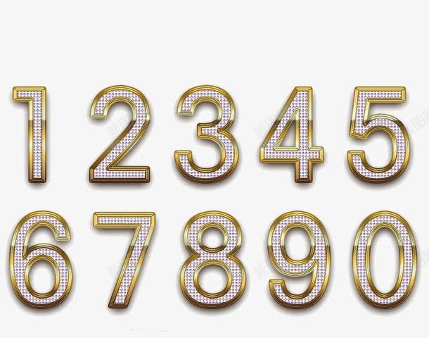 钻石阿拉伯数字png免抠素材_新图网 https://ixintu.com 数字 艺术字 钻石 钻石阿拉伯数字 阿拉伯数字