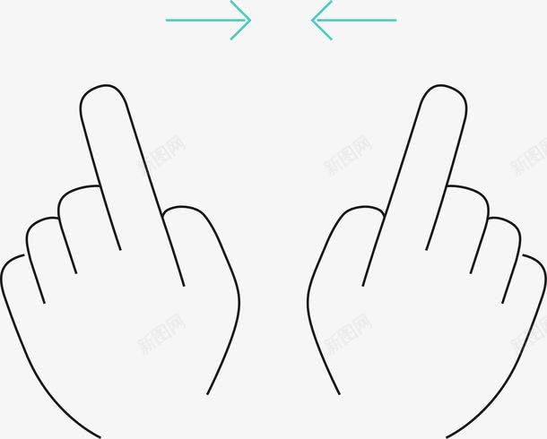 手指触摸屏图标png_新图网 https://ixintu.com touch touch手势 上下滑动 图标 圆环 手势 手势图标 手指 扫描 滑动 点击 箭头 触屏 触屏手势 高科技