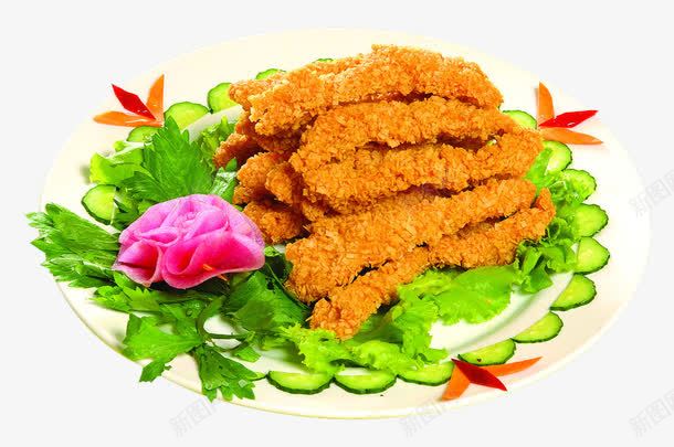 麻辣脆鸡柳png免抠素材_新图网 https://ixintu.com 传统美食 炸鸡 炸鸡美味 餐饮美食 餐饮菜品 香脆雪花鸡柳 香辣脆鸡柳 鸡胸肉
