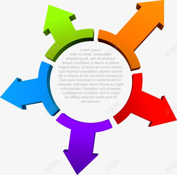 商务信息图表示意图png免抠素材_新图网 https://ixintu.com PPT 信息 商务 图表 多彩 步骤 流程 示意图 箭头 统计 说明