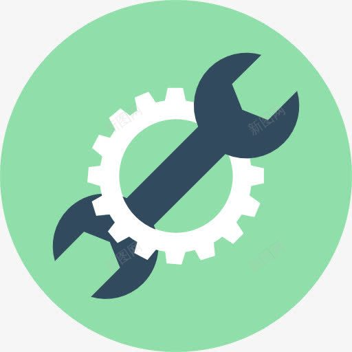 扳手图标png_新图网 https://ixintu.com SEO和网络 器皿 家电修理 工具 扳手 改进 编辑工具 车库