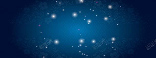中秋节背景jpg设计背景_新图网 https://ixintu.com 印花底纹 星星 网格 蓝色