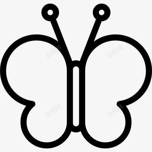 蝴蝶长长的触角图标png_新图网 https://ixintu.com 动物 昆虫 春天的翅膀 美丽的 蝴蝶