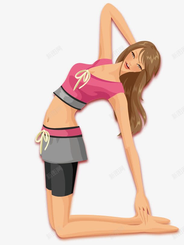 瑜伽运动美女png免抠素材_新图网 https://ixintu.com 减肥 减脂 拉筋 瑜伽 瑜伽美女 细手细脚 美体 美女弯腰 美女腰 苗条的女生 身材苗条 运动 运动装美女 锻炼身体