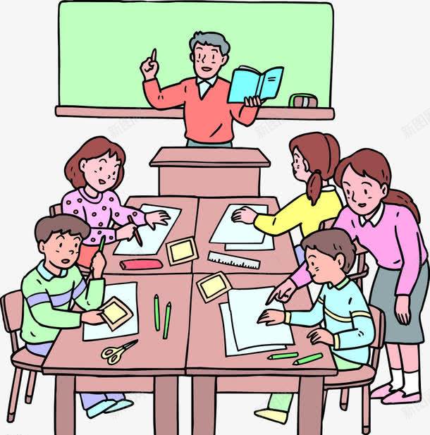 老师课堂png免抠素材_新图网 https://ixintu.com 上课 上课插图 学习 学校 学生 手绘课堂 教室 教师 教育 模板 礼貌 老师 老师讲解 讲解老师 课堂 课堂礼仪