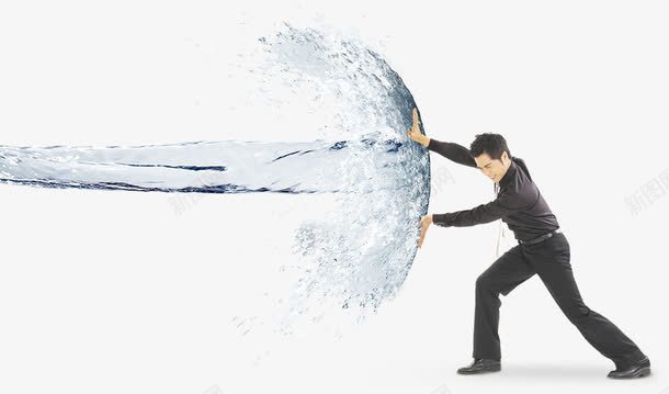 冲击波和男人png免抠素材_新图网 https://ixintu.com 人物 水效果 水特效 水花 水花纹 男人 飞溅水花