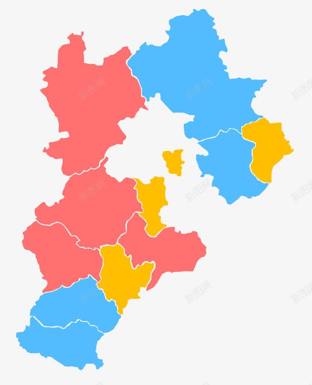 河北地图png免抠素材_新图网 https://ixintu.com 地图 河北 河北省