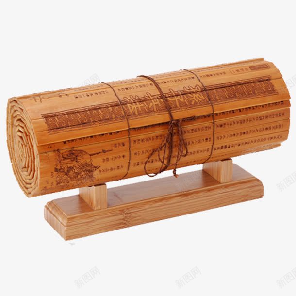 古书文化png免抠素材_新图网 https://ixintu.com 传承 传承与创新 传承与创新的海报 古老的书本 竹片 竹简 记录