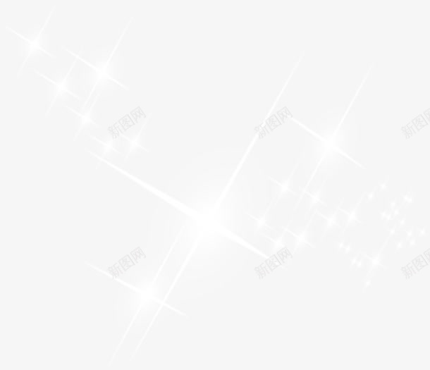 白色星光光效背景png免抠素材_新图网 https://ixintu.com 星光 白色 背景