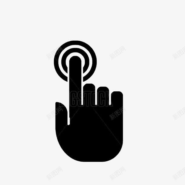按铃图标png_新图网 https://ixintu.com 卡通 卡通按门铃 图标 按铃 礼貌 请按铃 请按门铃 黑色