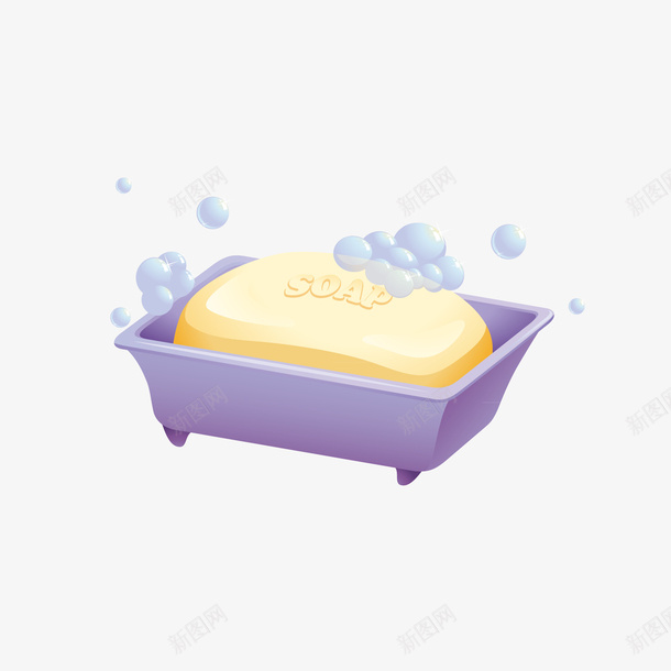 卡通逼真的肥皂矢量图eps免抠素材_新图网 https://ixintu.com 卡通 卡通可爱 可爱 可爱的肥皂 肥皂 逼真的 矢量图