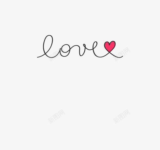 LOVE印花png免抠素材_新图网 https://ixintu.com LOVE装饰 创意 手绘LOVE 手绘英文艺术字 线条 英文字体设计 英文字装饰 设计感