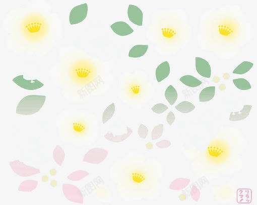 花纹小碎花图案元素png免抠素材_新图网 https://ixintu.com PPT背景装饰 图案控 小清新 小碎花 背景装饰 花纹