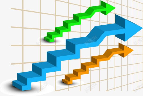 简约价格走势png免抠素材_新图网 https://ixintu.com 价格 价格走势 分析图表 商业 商务 市场 市场分析 箭头 箭头图表 调查 走势图 金融