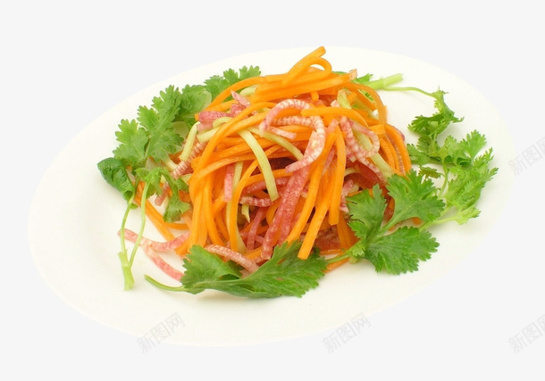 腌菜萝卜丝四川泡菜png免抠素材_新图网 https://ixintu.com 四川泡菜 美味泡菜 美食 胡萝卜 腌菜 萝卜丝 香菜
