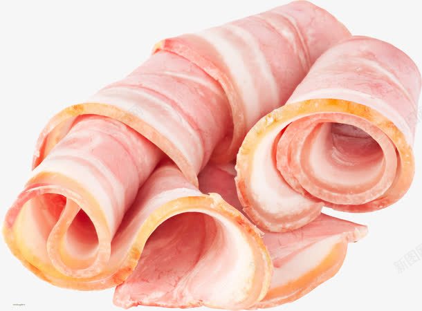 培根肉png免抠素材_新图网 https://ixintu.com 传统美食 培根 摄影 生肉 美食 肉片 肉类 食物原料 餐饮美食