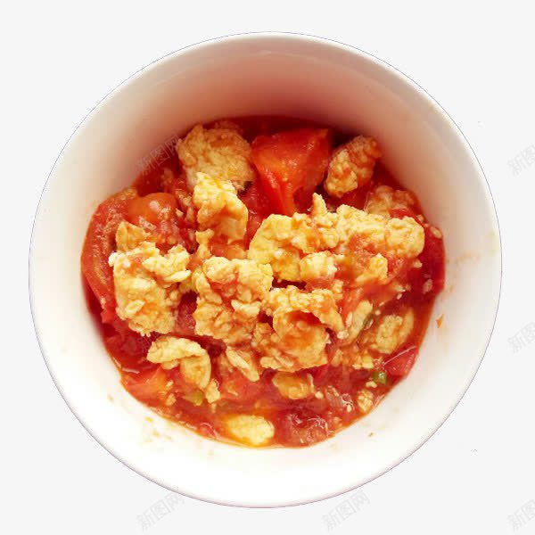 西红柿炒鸡蛋png免抠素材_新图网 https://ixintu.com 中国菜 中式菜品 家常菜 热菜 美味 西红柿炒鸡蛋 餐饮美食