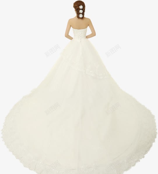 婚纱png免抠素材_新图网 https://ixintu.com 优雅 女裙 婚纱 无袖婚纱 时尚女装 晚礼服 晚装 白色 白色婚纱 结婚 结婚礼服 衣服 衣架 裙子 长裙