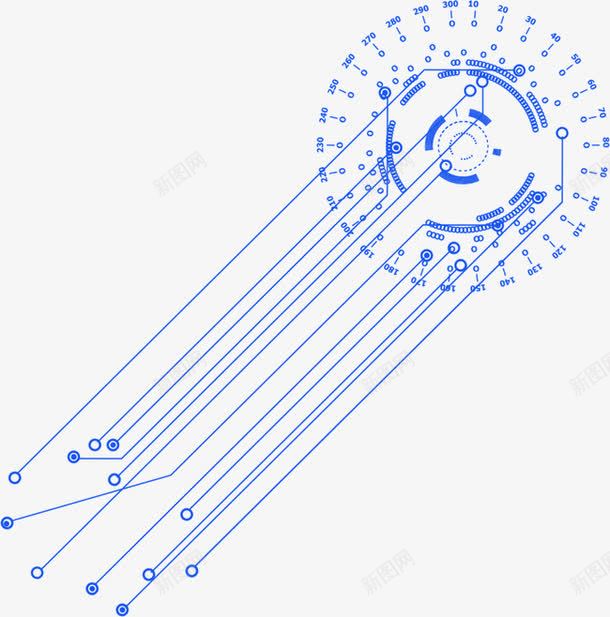 蓝色科幻网格钢铁侠AI贾维斯png免抠素材_新图网 https://ixintu.com AI UI 界面 科幻 网格 蓝色 贾维斯 钢铁侠