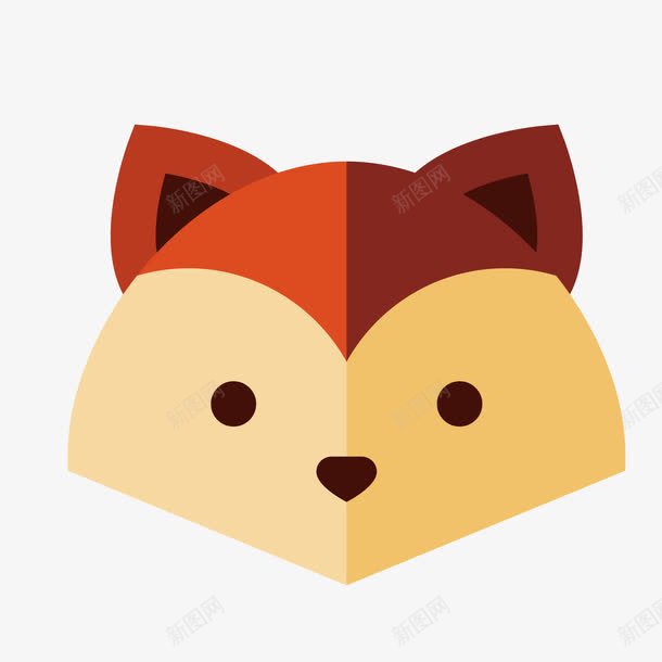 灰色小熊png免抠素材_新图网 https://ixintu.com 几何 动物 卡通 图形 小熊 扁平化 灰色 耳朵
