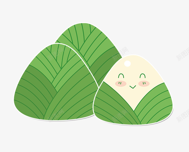 端午节促销卡通粽子png免抠素材_新图网 https://ixintu.com 划船 浓情端午 端午简笔画 端午节促销 端午节活动 端午节淘宝 粽子包装 赛龙舟