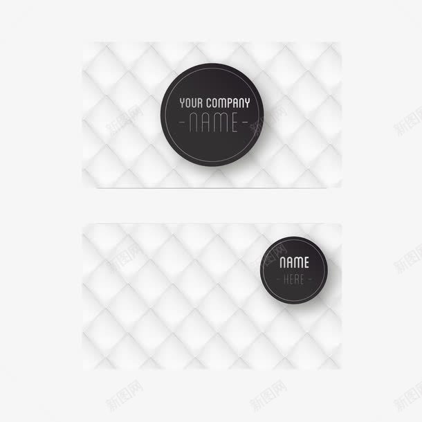白色菱形格名片png免抠素材_新图网 https://ixintu.com 白色名片 菱形 设计素材