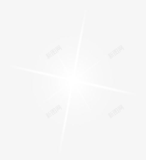 白色发光装饰特效png免抠素材_新图网 https://ixintu.com 发光 特效 白色 装饰