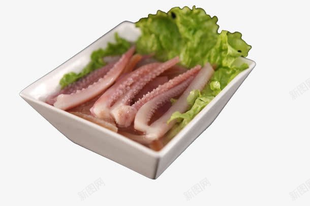 水发鱿鱼png免抠素材_新图网 https://ixintu.com 涮锅子 火锅菜品 火锅菜品素材大全 火锅配菜 火锅食材 食物原料 餐饮美食 鱿鱼 鱿鱼须