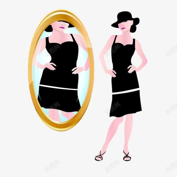 胖瘦的较量png免抠素材_新图网 https://ixintu.com 卡通对比 卡通胖瘦对比 对比 对照 比较 瘦子 胖瘦的较量 苗条的