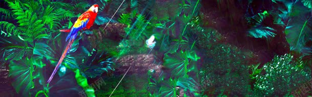 山水花鸟绿色淘宝海报背景jpg设计背景_新图网 https://ixintu.com banner 中式 淘宝背景 背景 背景素材 舞台
