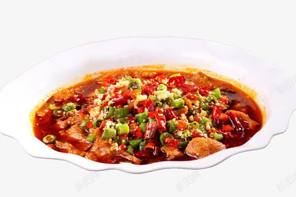 水煮牛肉png免抠素材_新图网 https://ixintu.com 传统美食 家常菜 川菜菜品 水煮牛柳 水煮肉片 泼辣牛柳 美食中餐美味 菜谱摄影 餐饮美食 高清菜谱用图