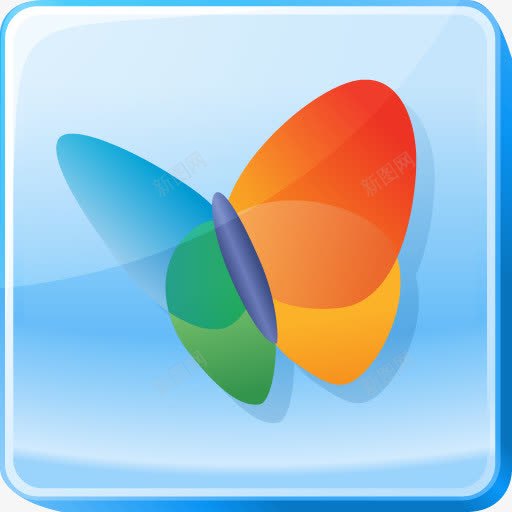 蝴蝶Hotmail生活标志微软图标png_新图网 https://ixintu.com hotmail live logo microsoft msn nbsp square 微软 标志 生活 蝴蝶