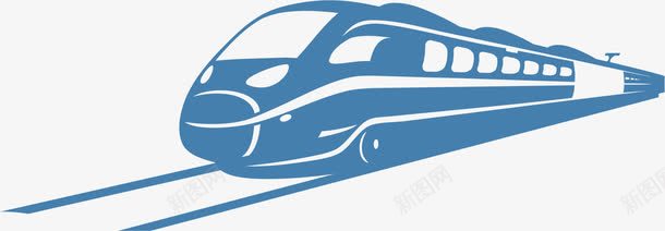 线条高铁矢量图ai免抠素材_新图网 https://ixintu.com 和谐号 矢量图 简洁 线条 高铁