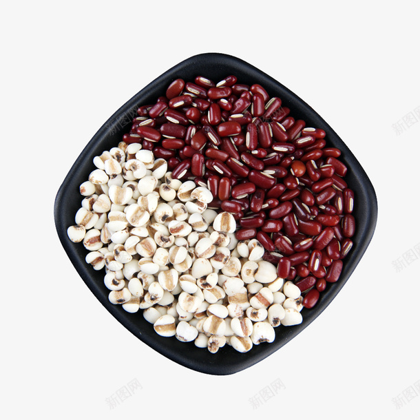 红豆薏米食材png免抠素材_新图网 https://ixintu.com 农产品 营养美食 营养薏米 薏米 薏米加工 薏米粉 薏米粥 薏米茶