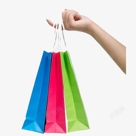 手拎购物袋png免抠素材_新图网 https://ixintu.com 店铺装修 手拎 详情页 购物袋
