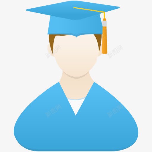 男大学生毕业图标png_新图网 https://ixintu.com 图标 大学生 毕业