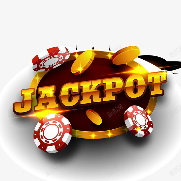 赌场png免抠素材_新图网 https://ixintu.com Jackpot PNG免扣图下载 娱乐 筹码 装饰 赌博