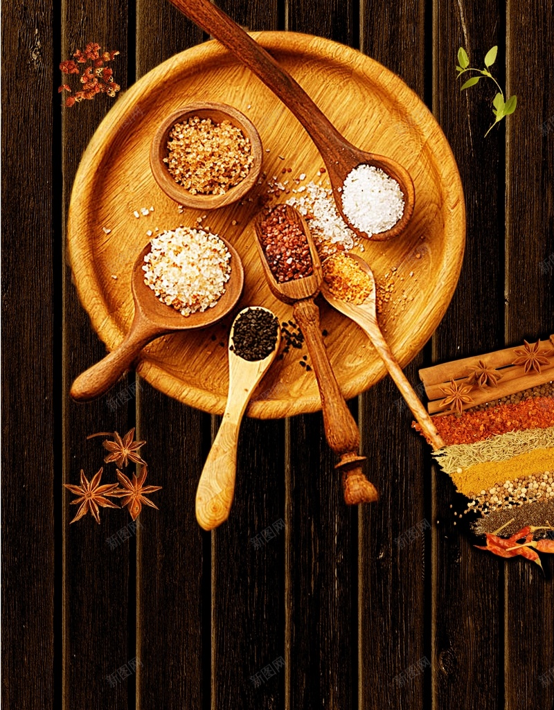 简约风美食调料海报psd设计背景_新图网 https://ixintu.com 火锅底料 烹饪调料 调味品画册 调味料海报 调料 酱油海报 食品添加剂海报 食盐 鸡精海报