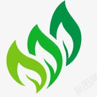 LOGO按钮图标标志图标png_新图网 https://ixintu.com 企业LOGO 便签按钮 时尚图标 环保标志图标 绿叶图标 绿色植物图标