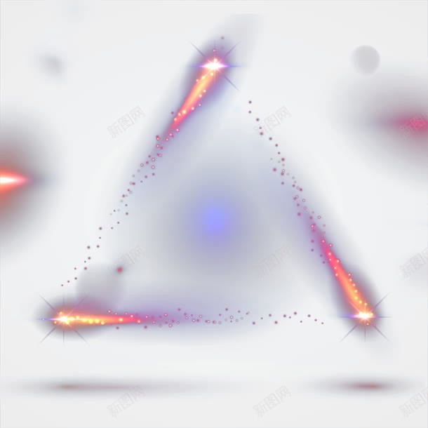 炫彩背景三角形炫光png免抠素材_新图网 https://ixintu.com EPS格式 光效 动感 动感背景 时尚 时尚背景 梦幻光斑 潮流 潮流背景