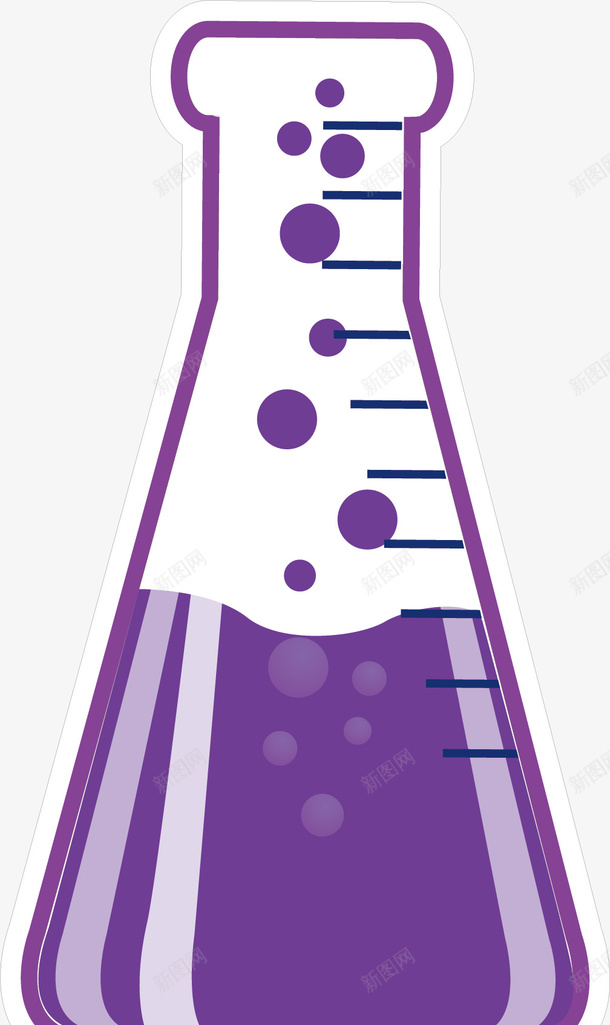 紫色的药水在冒泡png免抠素材_新图网 https://ixintu.com 实验 烧杯 生物医药 生物医药产业 生物医药展板 生物医药广告 生物医药整容
